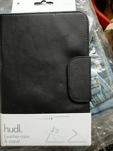 Hudl Official Tesco 7" Real Leather Case and Built-in Stand - Picture 1 of 2