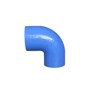 CXRacing 1.5" to 1.25 Inch Blue Silicon Hose Reducer 90 Degree Elbow Coupler - Imagen 1 de 1