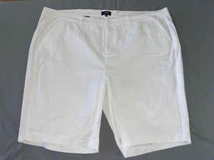 NYDJ Lift/Tuck Stretch Chino Style Shorts. White, Women's Size 20W. NWOT!! - Picture 1 of 5