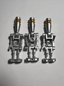 Assassin Droid x3 - Lego Star Wars - Silver SW0229 Minifigure Excellent - Picture 1 of 2