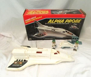 Fisher Price Alpha Probe 325 1980 transbordador espacial con cápsula y astronautas, en caja - Imagen 1 de 12