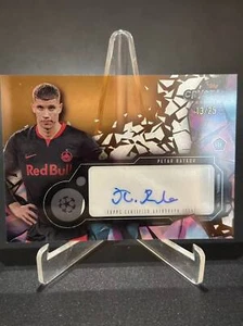 2023-24 Topps Crystal Premium UEFA Petar Ratkov RC Rookie Orange Auto 16/25 - Picture 1 of 2