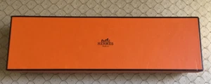 HERMES HIGH PRICE JEWERLY BRAUNE LEDERBOX NEU OHNE ETIKETT FRANKREICH  - Bild 1 von 12