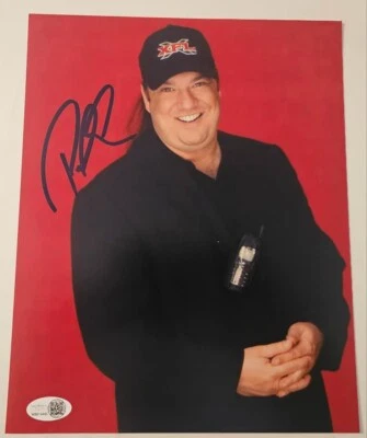Foto firmada por Paul Heyman de lucha libre WWE 8x10 leyenda ECW CERTIFICADO DE AUTENTICIDAD JSA Brock Lesnar Foto 1 de 3