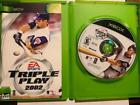 Triple Play 2002 (Microsoft Xbox, 2002) COMPLETE!