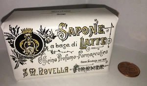 S M SM Santa Maria Novella JASMINE GAROFANO Perfume 3.5 OZ BARRA JABÓN BAÑO CUERPO - Imagen 1 de 4
