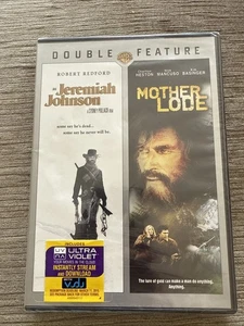 NEW Jeremiah Johnson / Mother Lode (DVD, Double Feature 2012) Robert Redford - Picture 1 of 2