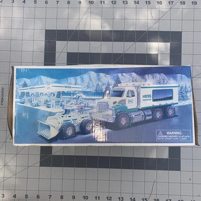 2008 Hess 玩具卡车和前装载机全新带盒 — 第 1/4 张图片