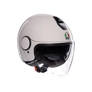 Casco JET Moto scooter AGV ETERES E2206 MONO MATERIA WHITE Bianco - Foto 1 di 6