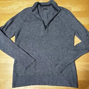 Smartwool Men's Small Ripple Ridge Half Zip Sweater Nylon Wool Blend - Picture 1 of 8