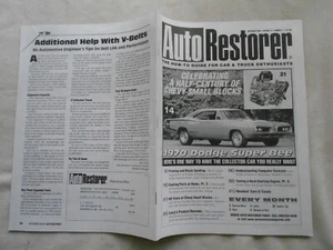AUTO RESTORER Magazine-NOVEMBER,2005-1970 DODGE SUPER BEE - Picture 1 of 2