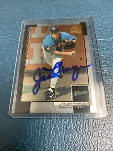 1999 Upper Deck SP Jason Marquis Top Braves signierte/autogrammierte Baseballkarte - Bild 1 von 2