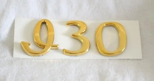 Emblema trasero Infiniti "I30" 1996-1999 chapado en oro 24k - 84896-40u00 - Imagen 1 de 2