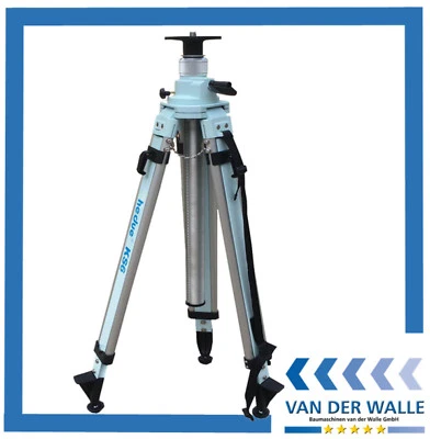 Premium Kurbelstativ 1,18 -3,00 m mit 5/8"Gewinde für Rotationslaser hedue 1069