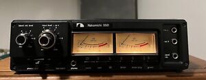 Nakamichi 550 Dual Tracer Cassette System Serviced
