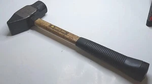 Vintage Nupla BC 3 Hammer 3LB Sledgehammer Wood Handle With Rubber Grip - Picture 1 of 15