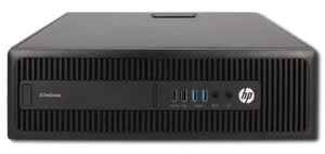 PC HP PRODESK 705 G2 SFF AMD PRO A4-8350B 8GO 500GO HDD DVD-RW W10 - Photo 1/1