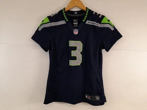 Boy's Nike NFL Seahawks #3 Wilson Navy Size S Jersey - Picture 1 of 6