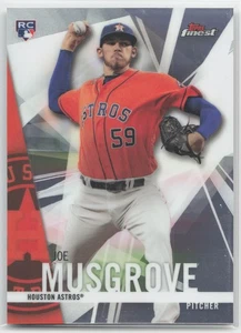 2017 Topps Finest Joe Musgrove #51 Rookie Houston Astros Baseball - Picture 1 of 2