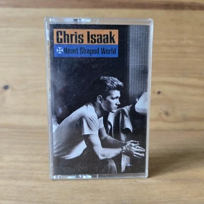 Chris Isaak Heart Shaped World Cassette Tape 1989 - Imagem 1 de 2