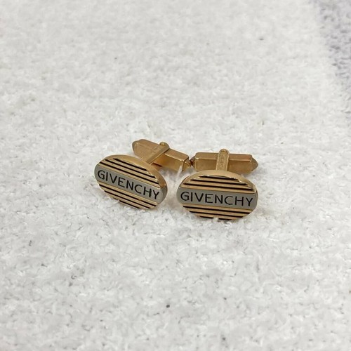 Gemelli Givenchy logo oro matrimonio affari formali usati