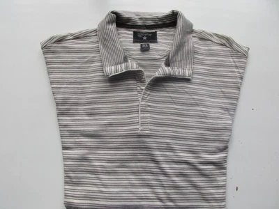 Camiseta polo Converse negra de lona Chuck Taylor a rayas de algodón SSLV para hombre XL U87.L4 Foto 1 de 4