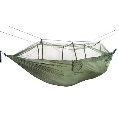 Grafner Hängematte Outdoor Ultraleicht Moskitonetz Camping 200kg Traglast 260cm
