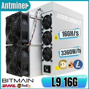 New BITMAIN Antminer L9 16G 3360W LTC DOGE BELls Coin Miner - Picture 1 of 5