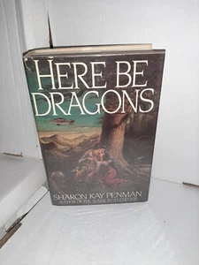 Here Be Dragons Sharon Kay Penman 1st Pring Hardcover - Picture 1 of 6
