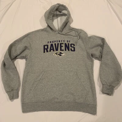 Baltimore Ravens Reebok Auténtico NFL Pullover Polar Sudadera con Capucha Adulto M Foto 1 de 4