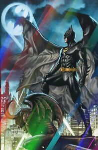 BATMAN SUPERMAN WORLDS FINEST #1 SUAYAN MEGACON BATMAN FOIL VARIANT LTD 1000