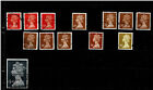 Briefmarken Großbritannien Queen Elizabeth (3 Scans) - genau hinsehen!!!