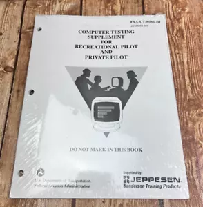 Jeppesen Sandersen Computer Testing Supplement FAA-CT-8080-2D - Bild 1 von 3