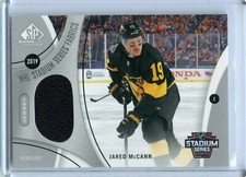  2019-20 SP Game Used '19 Stadium Series Fabrics #SS-JM Jared McCann