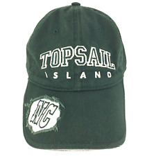 Topsail Island North Carolina Hat Spell Out Logo Golf Beach Fishing Baseball Cap