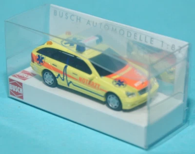 Busch 49173 Mercedes-Benz Clase C Médico Bad Doberan HO 1:87 NUEVO - Imagen 1 de 2
