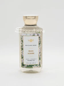 Gel de ducha Bath & Body Works blanco jazmín gel de ducha con aloe 10 fl oz nuevo - Imagen 1 de 1