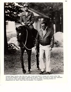 1981 Press Photo Chiefs bolso carrera de caballos (k - Imagen 1 de 1