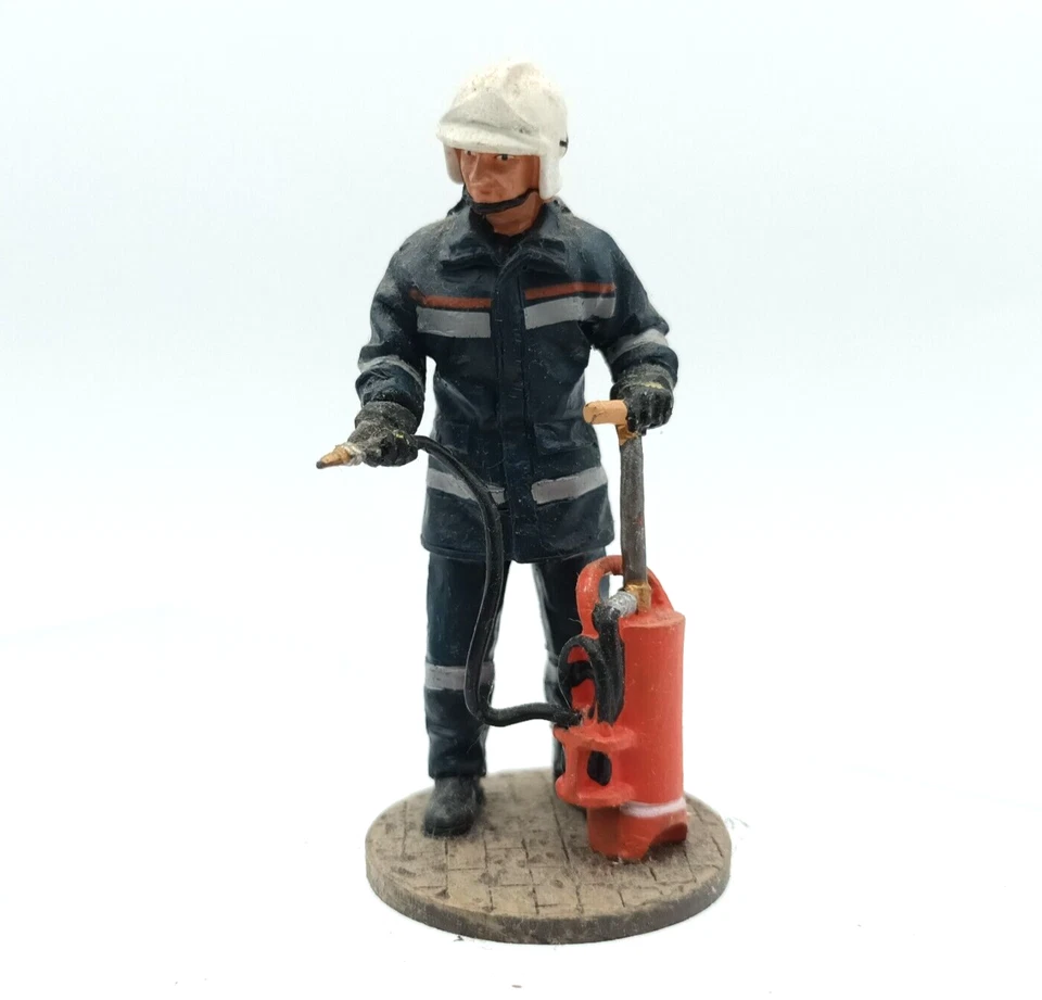 Figurine plomb DEL PRADO Soldat Sapeur Pompier - Vienne Autriche 2004 - Photo 1/1