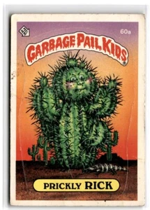 1985 Garbage Pail Kids Series 2 Prickly Rick #60A Sticker - Picture 1 of 2