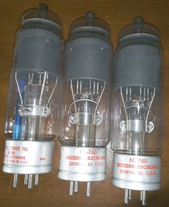 NL-760 mercury vapor gas thyratron tube (3) new in mfg box lot #2 - Picture 1 of 2