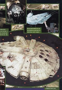 STAR WARS MILLENNIUM FALCON POSTER SONIA HILLIOS FOR HAMILTON COLLECTION PLATE - Picture 1 of 5