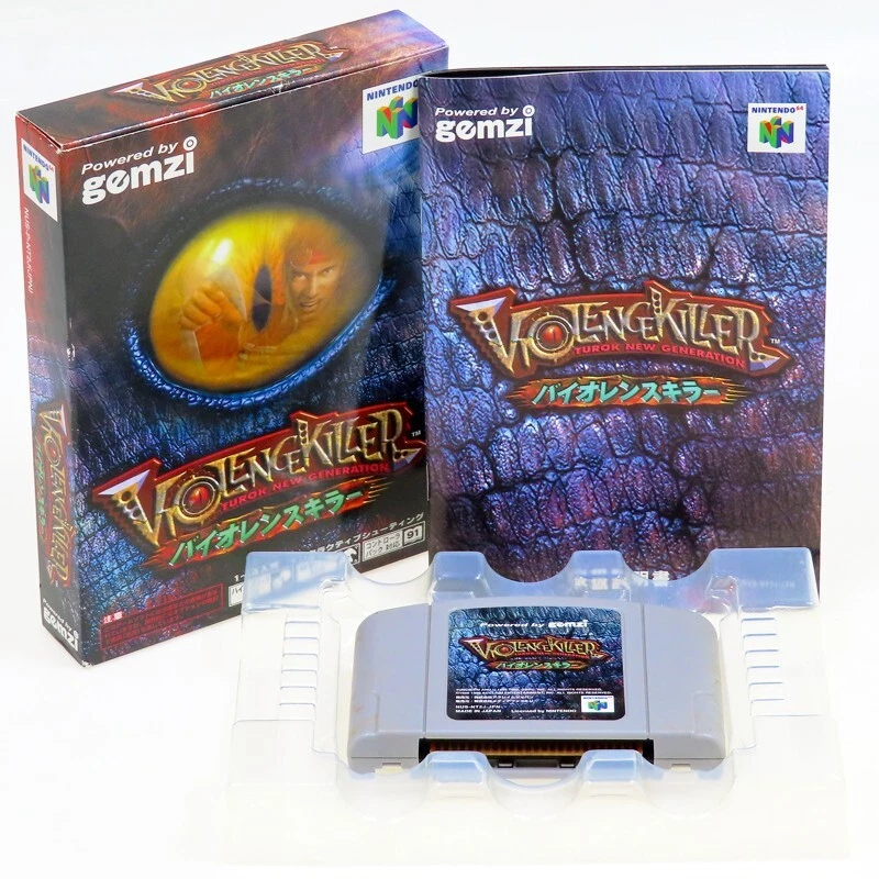 Violence Killer TUROK N64 Nintendo 64 Japan Import gemzi Action NTSC-J Complete - Image 1 of 1