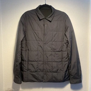 Lulululemon About Face Shacket Jacke Herren Medium Schwarz Primaloft Wendepuffer - Bild 1 von 15