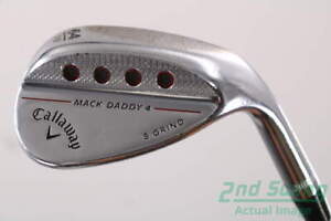 Callaway Mack Daddy 4 Chrome Wedge Lob LW 64° Steel Stiff Right 35.5in