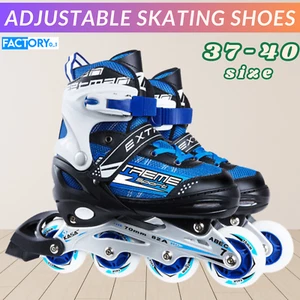 Adjustable Sizes Rollerblades Inline Skates Blades Girl Boy Roller Shoes Kids - Picture 1 of 9