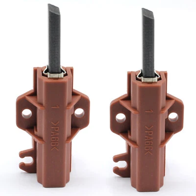 HOBBYPOWER24 2 carbones motor escobillas carbón lavadora Indesit C00196539, 196539 PA66 L94MF7