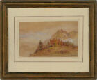Franco Morelli - Late 19th Century Watercolour, Mountain Peaks