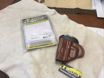 Funda de remo de cuero marrón Tagua para diestros de tiro rápido para Walther PK380 Foto 1 de 4