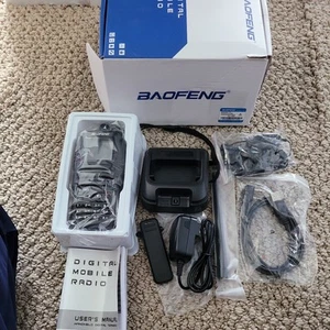 Baofeng DM-1701 DMR | Dual Band | 5W | 120K Contacts Import | SMS Function - Photo 1/5